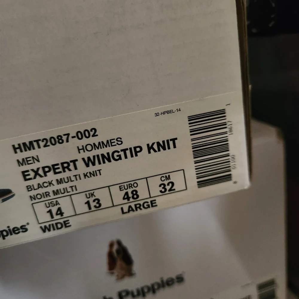 Hush Puppies Expert Wingtip Knit